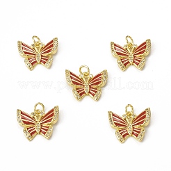 Латунные микро проложить кубического циркония подвески&nbsp;KK-E068-VB320-1