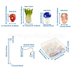 Наборы для изготовления сережек с подвесками своими руками&nbsp;DIY-CW0001-11