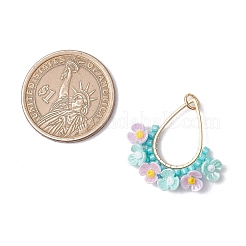 Стеклянные подвески из бисера&nbsp;PALLOY-MZ00600-02