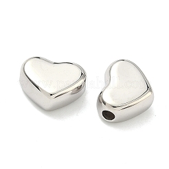 Бисером сердца латуни&nbsp;KK-G555-07P