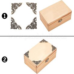 Dreieck-Legierung Box / Tasche Eckenschützer&nbsp;IFIN-FH0001-01AB