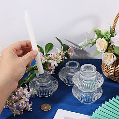 8 bougeoir en verre&nbsp;AJEW-GL0003-37