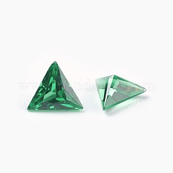 Zirkonia zeigte zurück Cabochons&nbsp;ZIRC-WH0001-A07
