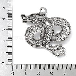 Сплав в тибетском стиле с подвесками из эмали&nbsp;PALLOY-D290-17AS