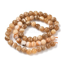 Perline di calcite naturale fili&nbsp;GG-CBA23C7-A01-6mm