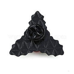 Эмалевые значки с изображением сосновых листьев на рождественскую тематику&nbsp;JEWB-Z033-01EB