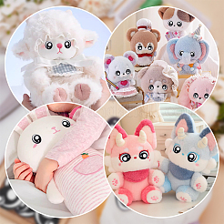 1 пакетик фетровых глаз для кукол&nbsp;AJEW-FG0004-90B