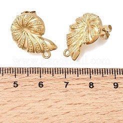 Ohrstecker-Beschläge aus Edelstahl 304&nbsp;STAS-D391-04B-G