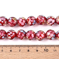 Бусы лэмпворк ручной работы&nbsp;LAMP-T007-04D