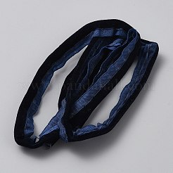 Garniture de cordon à lèvres en polyester&nbsp;OCOR-WH0082-259A
