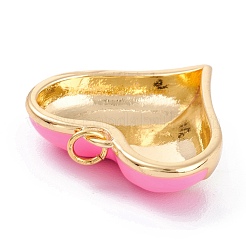 Латунь эмаль подвески&nbsp;KK-P201-24G-F