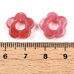 Perlas acrílicas transparentes de color degradado&nbsp;OACR-N137-49N