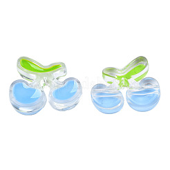 Прозрачные бусины из акриловой эмали&nbsp;X-TACR-N012-006