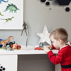 Plastik-Actionfiguren-Ausstellungsständersets&nbsp;ODIS-WH0099-47A