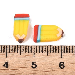 Handgefertigte Cabochons aus Polymerclay für den Schulanfang&nbsp;CLAY-A007-10B
