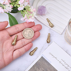 4 шт. латунные наконечники для шнура&nbsp;KK-CA0003-73B