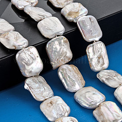 Природные Кеши жемчуг пряди PEAR-S020-K04