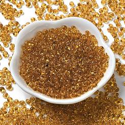 Стеклянные бусины прозрачных цветов&nbsp;X1-SEED-P006-02A-15