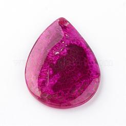 Окрашенные натуральные бразильские огненные агатовые подвески&nbsp;G-S220-03