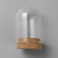 Transparente Glaskuppelabdeckung&nbsp;AJEW-WH0314-289D