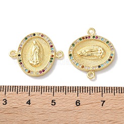 Gestell aus Messing mit Zirkonia&nbsp;KK-C084-35B-G