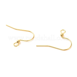 Ganci di orecchini in ottone&nbsp;KK-F824-014G