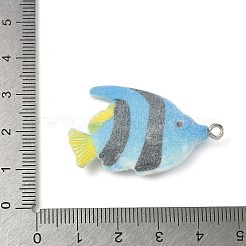 Подвески из флокированной смолы&nbsp;LS-RESI-K203-13D