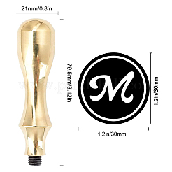 1 шт. головка штампа из латуни золотистого тона&nbsp;DIY-CP0008-98F