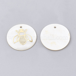 Подвески из пресноводных оболочек&nbsp;SHEL-T009-12G