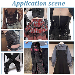 Плоские имитационные кожаные шнуры&nbsp;LC-PH0001-08A-01