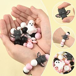 30 шт. Силиконовые бусины&nbsp;SIL-FS0001-29