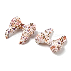 Cuentas de silicona florales&nbsp;SL-CBAC986-02A