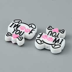 Пищевые экологически чистые силиконовые бусины&nbsp;SIL-WH0002-50