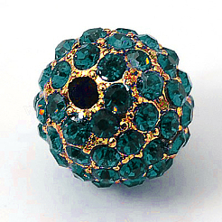 Legierung Strass Perlen&nbsp;RB-A034-10mm-A06G