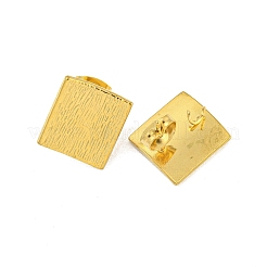 Componenti per orecchini a bottone in acciaio inossidabile 304&nbsp;STAS-A091-03A-G