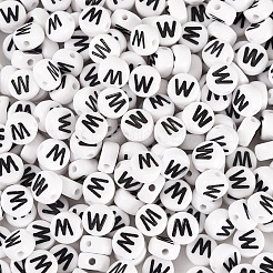 500шт акриловые бусины&nbsp;SACR-TA0001-55W