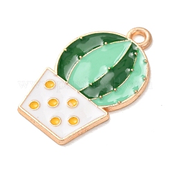 Alliage avec pendentifs en émail&nbsp;AL-CBA9CD2-02C