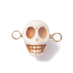 Хэллоуин синтетический магнезитовый череп звенья соединитель подвески&nbsp;PALLOY-JF02700