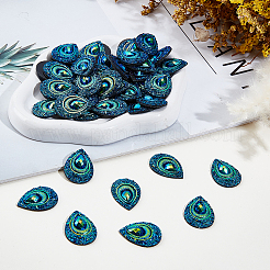 50 Stück Harz Cabochons&nbsp;CRES-GF0001-07A