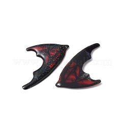 Полупрозрачные подвески из блестящей пудры из смолы&nbsp;X1-RESI-TAC0018-18F