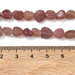 Fragola naturale perle di quarzo fili&nbsp;G-C286-A28