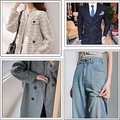 8 шт. пуговицы из коровьей кожи с 1 отверстиями&nbsp;FIND-CY0001-08C