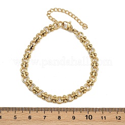 Браслеты-цепочки из нержавеющей стали 304 для женщин&nbsp;BJEW-Z143-22G-01