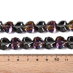 Гальванизируйте прозрачное стекло бисер нитей&nbsp;EGLA-B012-AB21