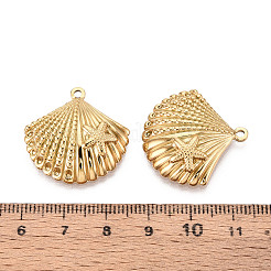 Ракушка из нержавеющей стали 304 с подвесками в виде морских звезд&nbsp;STAS-T069-45G