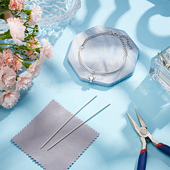 3 шт. круглая трубка из стерлингового серебра&nbsp;STER-BC0001-68