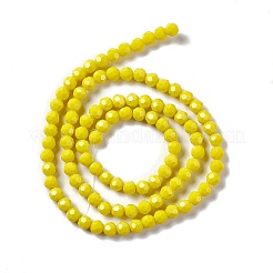 Граненые(32 грань) нити стеклянных бусин&nbsp;EGLA-J042-35B-01