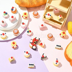 44 шт. миниатюрных украшений для торта в 11 стилях&nbsp;DJEW-CJ0001-29