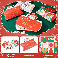 20 stücke 4 stile weihnachten thema papier kissen geschenk boxen&nbsp;CON-TA0001-25