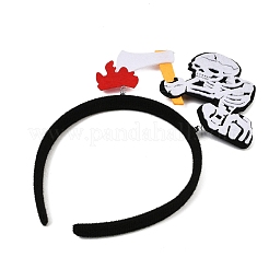Elastici per capelli di Halloween in poliestere&nbsp;RN-CBA49EA-01A